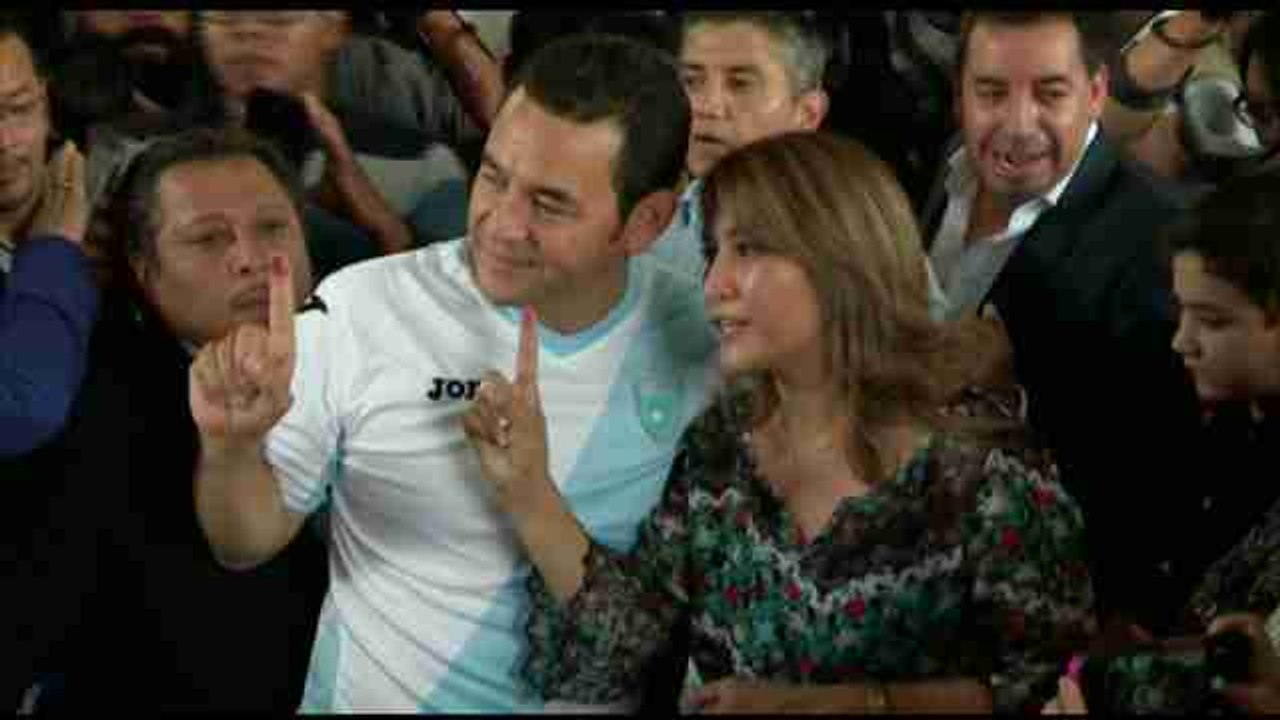 Comedian Jimmy Morales elected as Guatemalan president