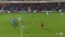 Jonas Borring Goal - Randers FC 1 - 1 Odense - DENMARK: Superliga - 26/10/2015