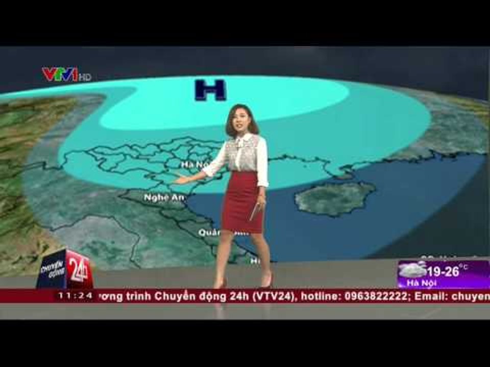 THỜI TIẾT | 11H30 - 11/10/2015