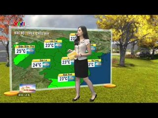 THỜI TIẾT | 6H30 - 10/10/2015