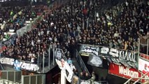 Ultras  fans PAOK during match @ Alkmaar, AZ Alkmaar - PAOK Thessaloniki