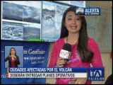 Municipios afectados por el Cotopaxi deberán entregar planes de contingencia operativos