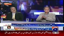 Pervez Rasheed And Naeem ul Haq Shake Hands In Hamid Mir Show