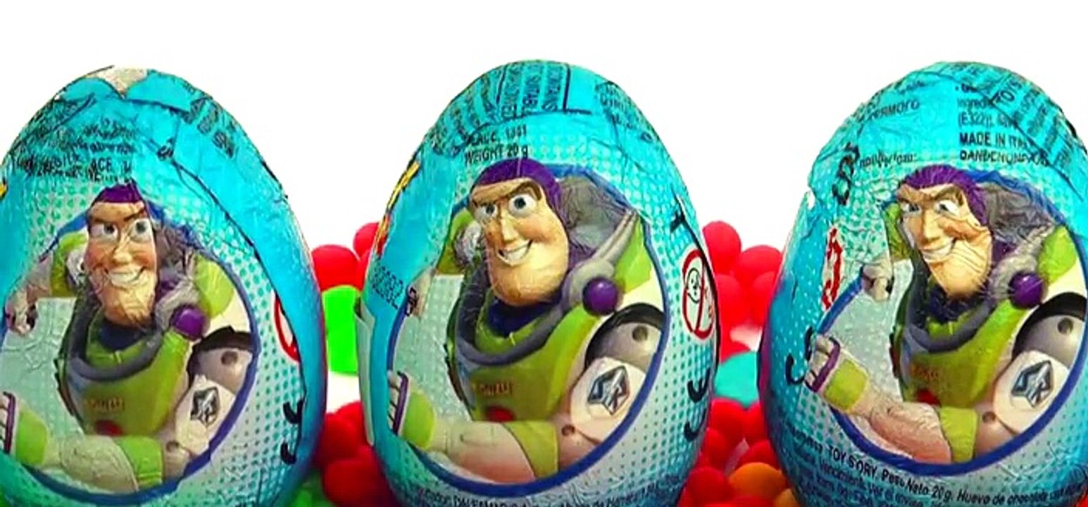 Toy Story Movie Surprise Eggs Play-Doh Dippin Dots  Buzz Lightyear Chocolate Surprise Toys FluffyJet [Full Episode]
