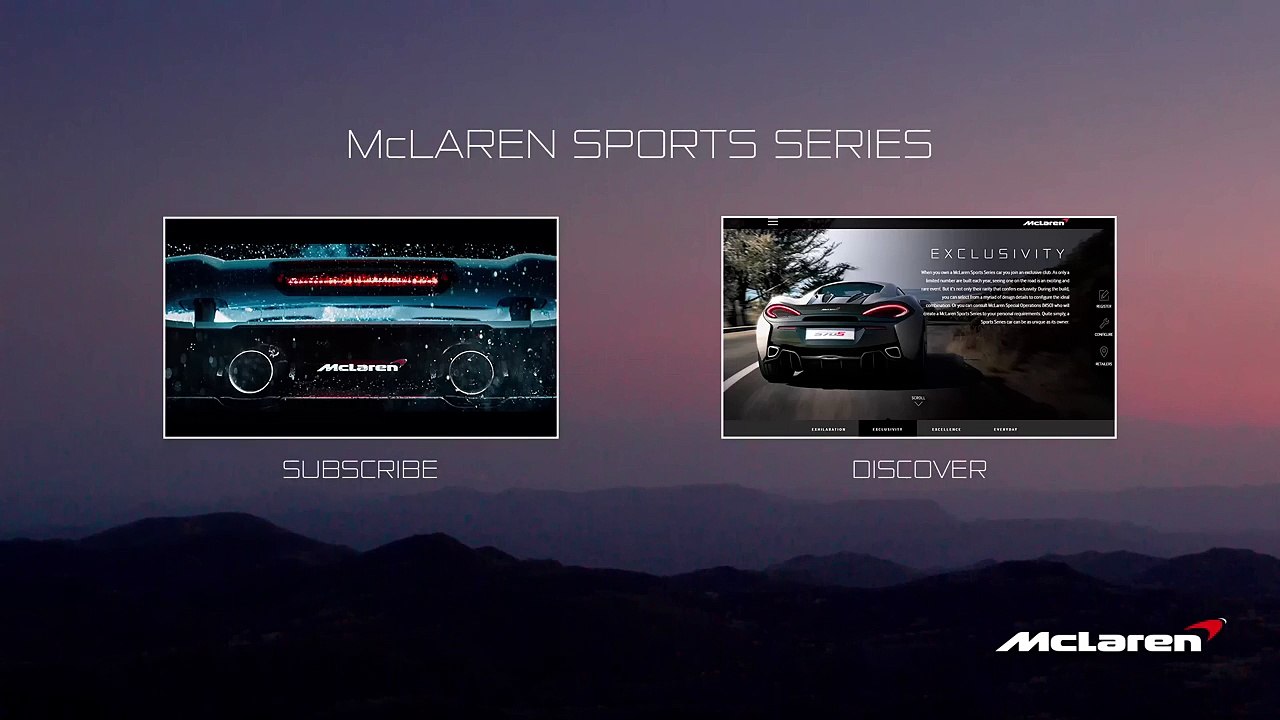 McLaren 570S Test sürüşü