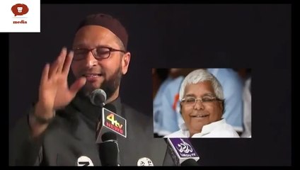 Asaduddin Owaisi mimicry Laluprasad Yadav in Bihar