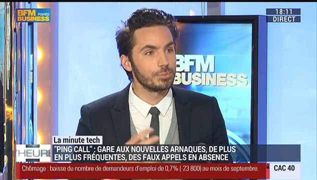 La minute tech: Les autorités mettent en garde contre l’arnaque à l’appel en absence, appelée ping call - 26/10