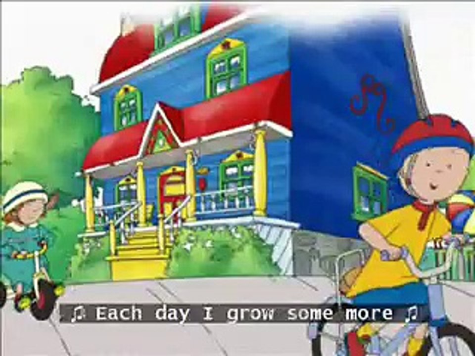 Caillou song (caption)