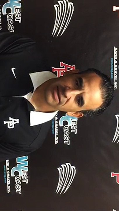 APU Football Head Coach Victor Santa Cruz Weekly Press Conference
