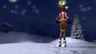 Drunk Reindeer Funny MTV Xmas commercial