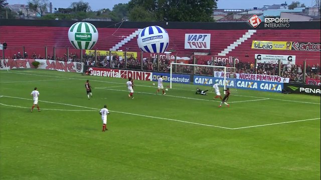 ELE PERDEU! Felipe Garcia recebe de cara pro gol e chuta pra fora