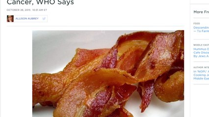 BACON Causes CANCER?! | What's Trending Now