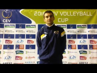 Set en avant match CEV Cup : VBN - YUZHNY