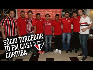 SÓCIO TORCEDOR: TÔ EM CASA CURITIBA | SPFCTV