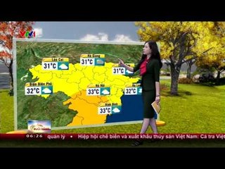 THỜI TIẾT | 6H30 - 24/09/2015