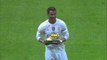 Cristiano Ronaldo presented his Golden Shoe in Santiago Bernabeu