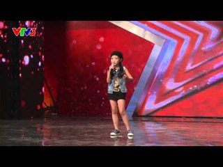 Vietnam's Got Talent 2014 Bé gái hát Wrecking Ball TẬP 04