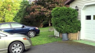 TODDLER IS A SUPERHERO EPIC GARAGE DOOR PRANK