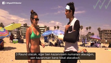 GÖZLER KAPALI DOKUNULAN YERİ TAHMİN ETME OYUNU (ALTYAZILI)