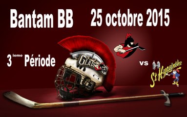 Bantam BB, 25 oct 2015, 3ieme periode