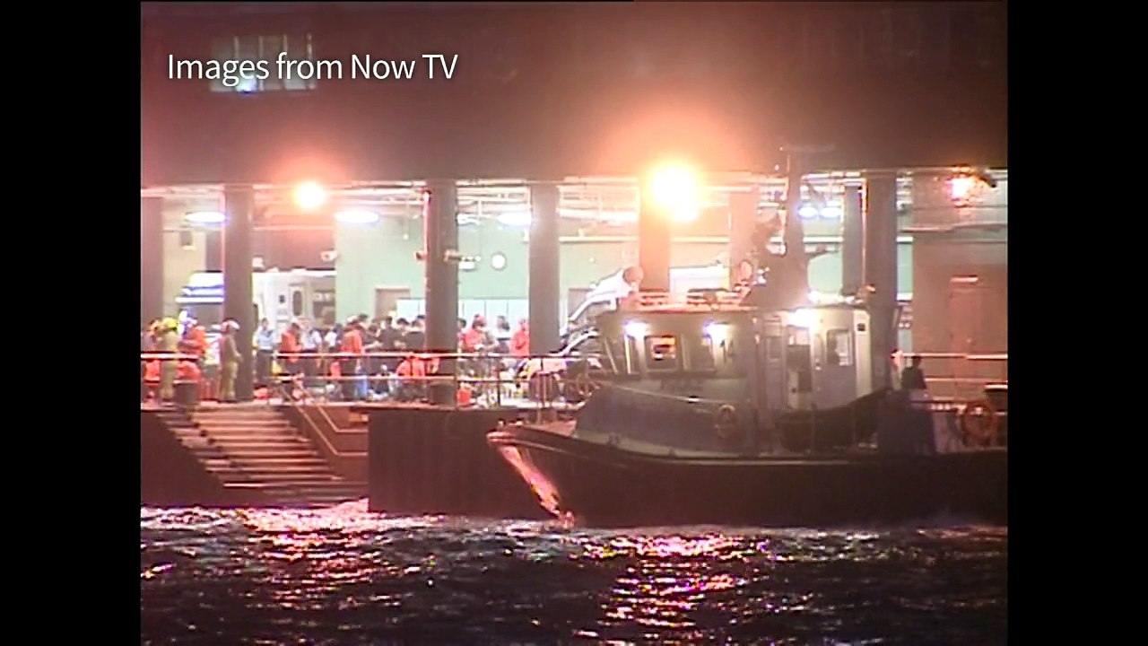 Scores injured in Hong Kong ferry accident