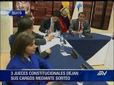 Corte Constitucional completa renovación de magistrados