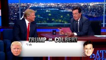 Trump Or Colbert
