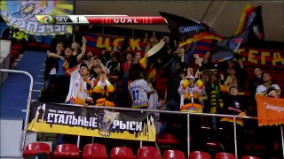 CSKA Moscow vs Cherepovets Highlights 26.10.2015 RUSSIA: KHL