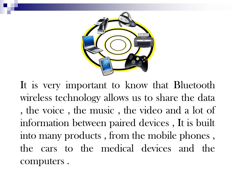 The Importance of Bluetooth Technology