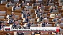 President Park calls on lawmakers to pass economy-related bills