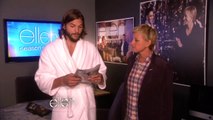 Ashton Kutcher Gets Naked
