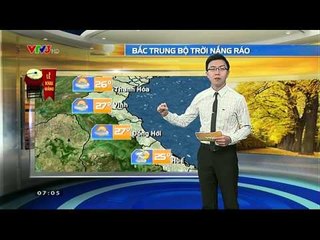 THỜI TIẾT | 7H00 | 05/09/2015