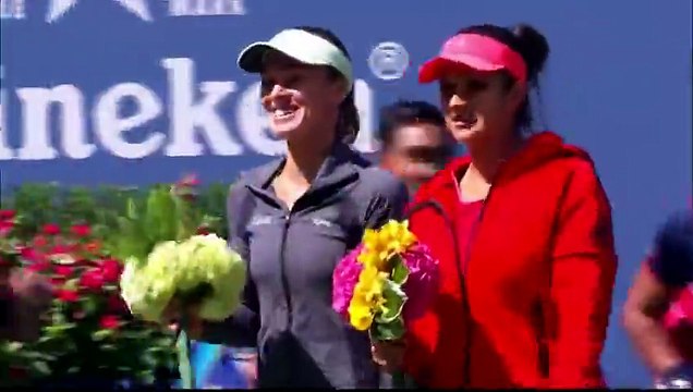 Martina Hingis and Sania Mirza win US open 2015
