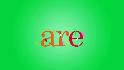 Are Song Sight Word Song Music Video