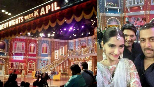Salman Khan, Sonam Kapoor At Comedy Nights With Kapil | Prem Ratan Dhan Payo