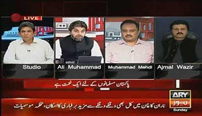 Ali Muhammad Khan Blasts on Indians And Gives Them Open Warning