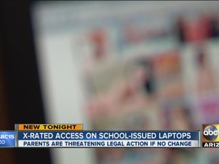 X-rated access on school-issued laptops