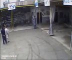CCTV Footage of Earthquake in Pakistan