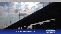 Massive earthquake swings Metro bus bridge in Pindi pakistan earthquake 2015