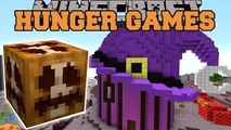 PopularMMOs Minecraft: HALLOWEEN THEME PARK - Pat and Jen Lucky Block Mod GamingWithJen