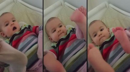 Baby Doesn’t Quite Say Sock