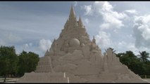 Miami bate el récord Guinness del castillo de arena más grande del mundo