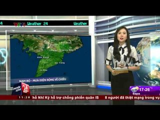 THỜI TIẾT | CHUYỂN ĐỘNG 24H | 11H30 | 10/08/2015