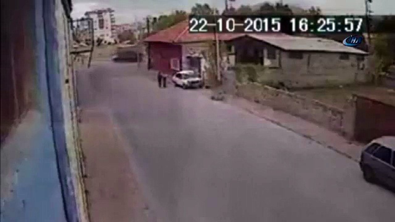 Arabada infaz kamerada