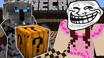 PopularMMOs Minecraft: SPOOKY TROLLING GAMES - Pat and Jen Lucky Block Mod GamingWithJen