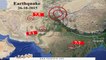 Earth Quake in Pakistan, India and Afghanistan 2015