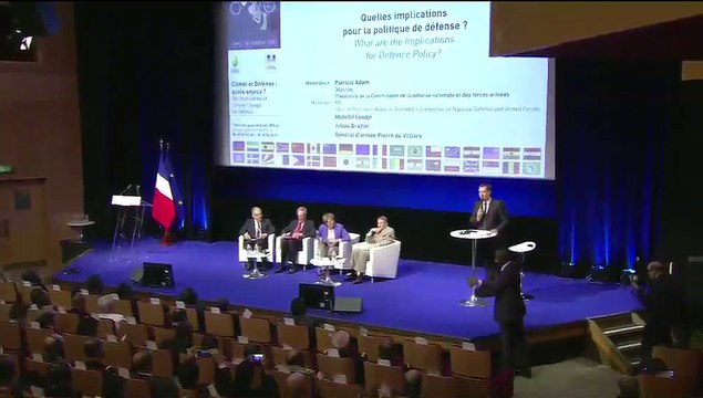 [Climat-Défense] Table ronde 3 « QUELLES IMPLICATIONS POUR LA POLITIQUE DE DÉFENSE ? »