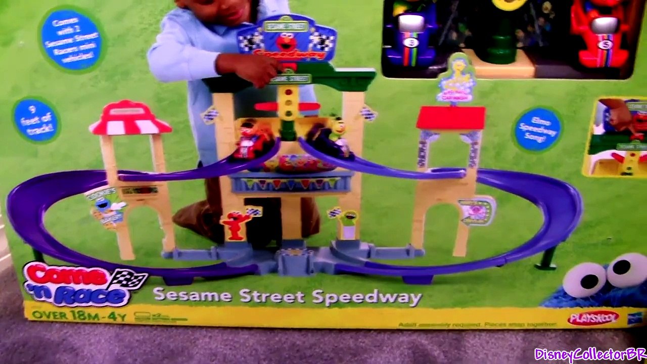 Cookie Monster Speedway Sesame Street Disney Cars Lightning McQueen, Mack truck, Snot Rod