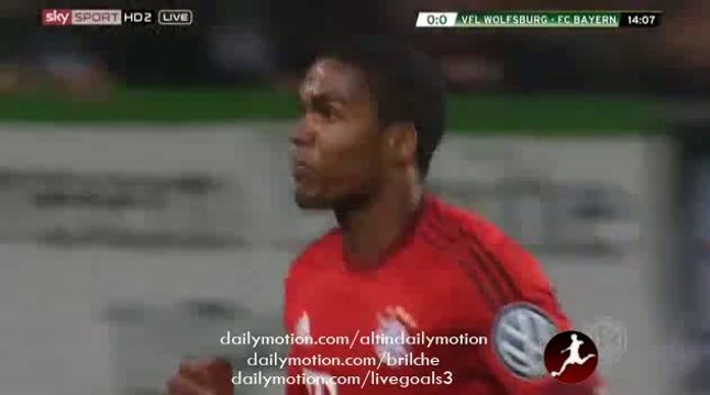 Douglas Costa Amazing Goal - Wolfsburg 0-1 Bayern - DFB Pokal - 27.10.2015