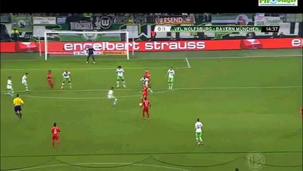 1-0  Douglas Costa Goal HD | VfL Wolfsburg v. Bayern Monachium 27.10.2015 HD